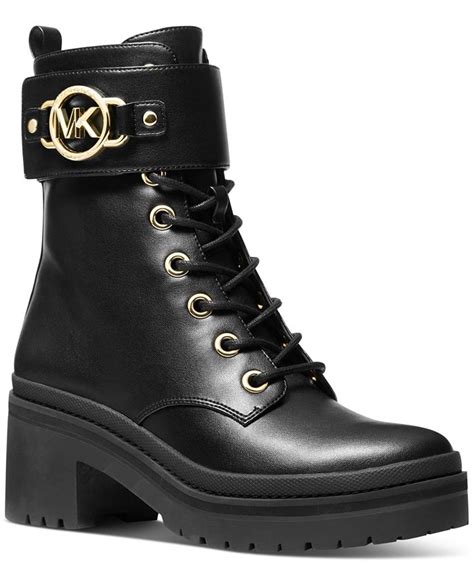 michael kors rubber sole lace up bootie|Amazon.com .